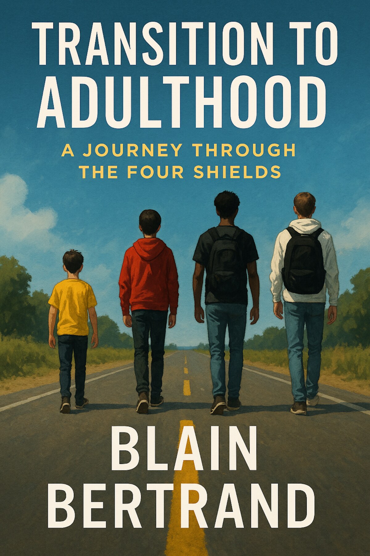 Transition to Adulthood book cover by Blain Bertrand